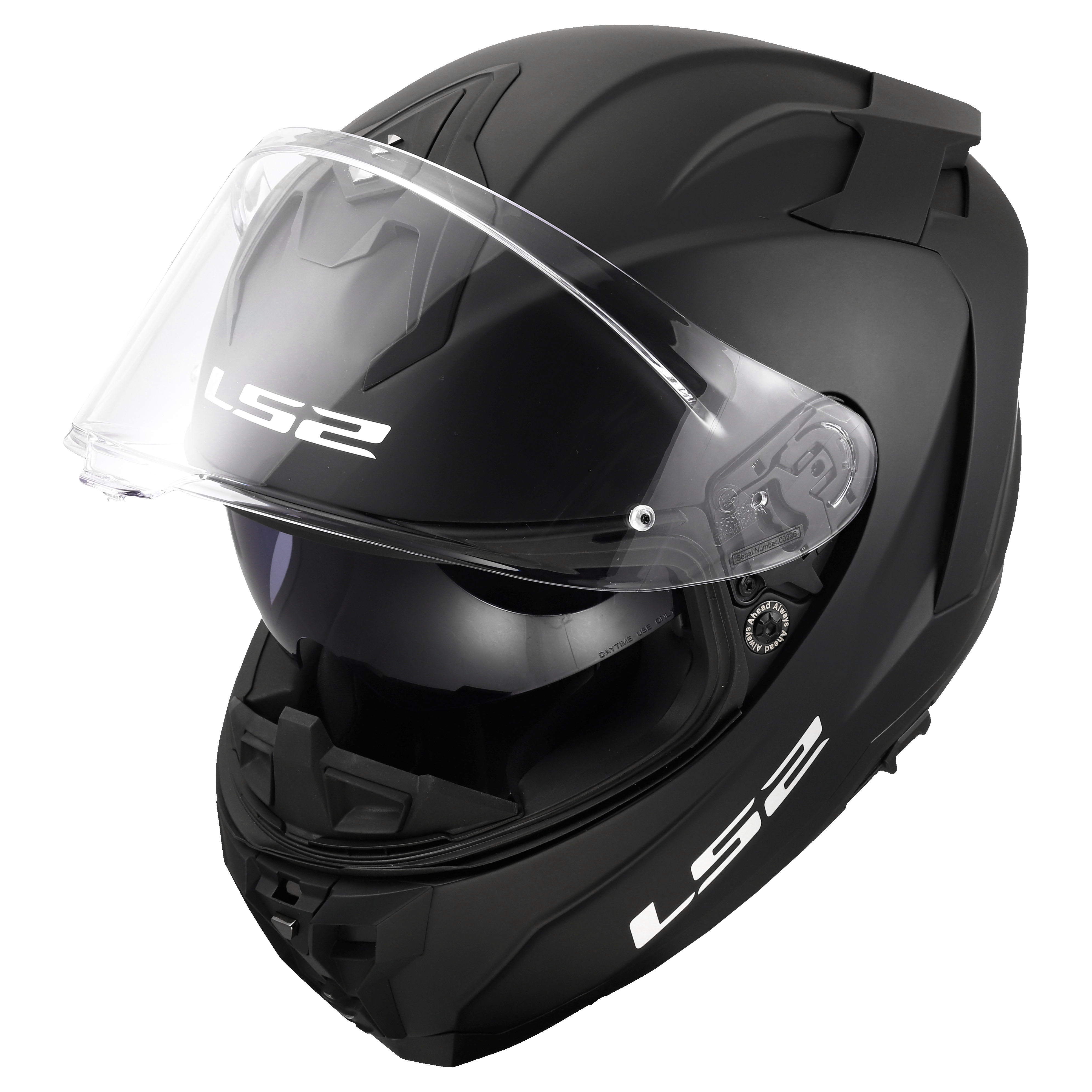 LS2 FF817 CHALLENGER II SOLID MATT BLACK 168170011 (10)